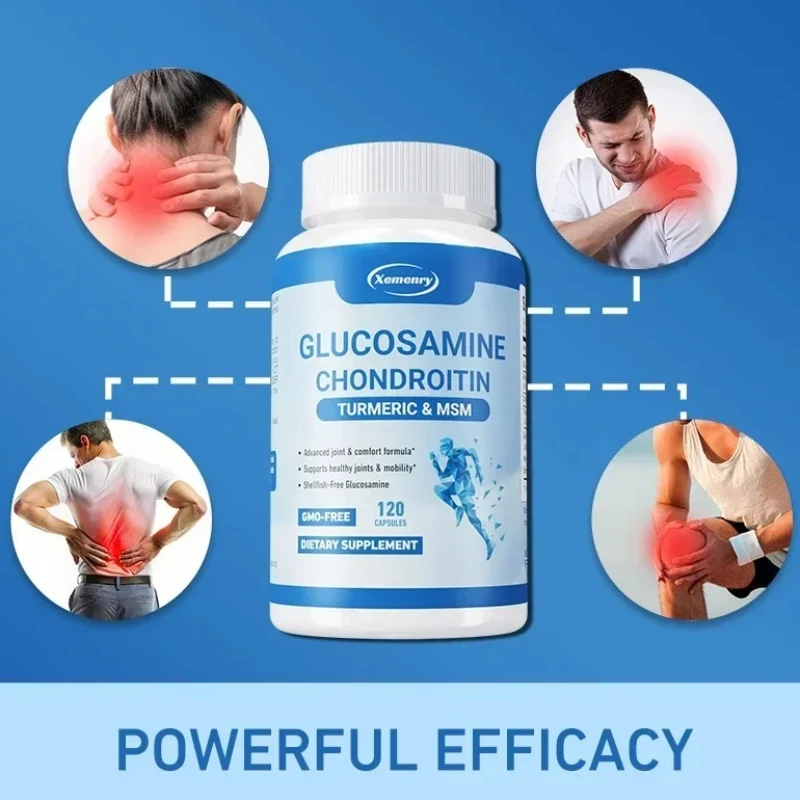 Glucosamine Chondroitin Joint - Glukozamin Kondroitin Zerdeçal ve MSM Takviyeleri