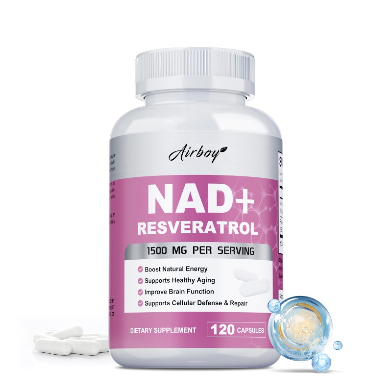 Resveratrol Capsule Anti Aging - NAD + Resveratrol - Hücre Onarımını
