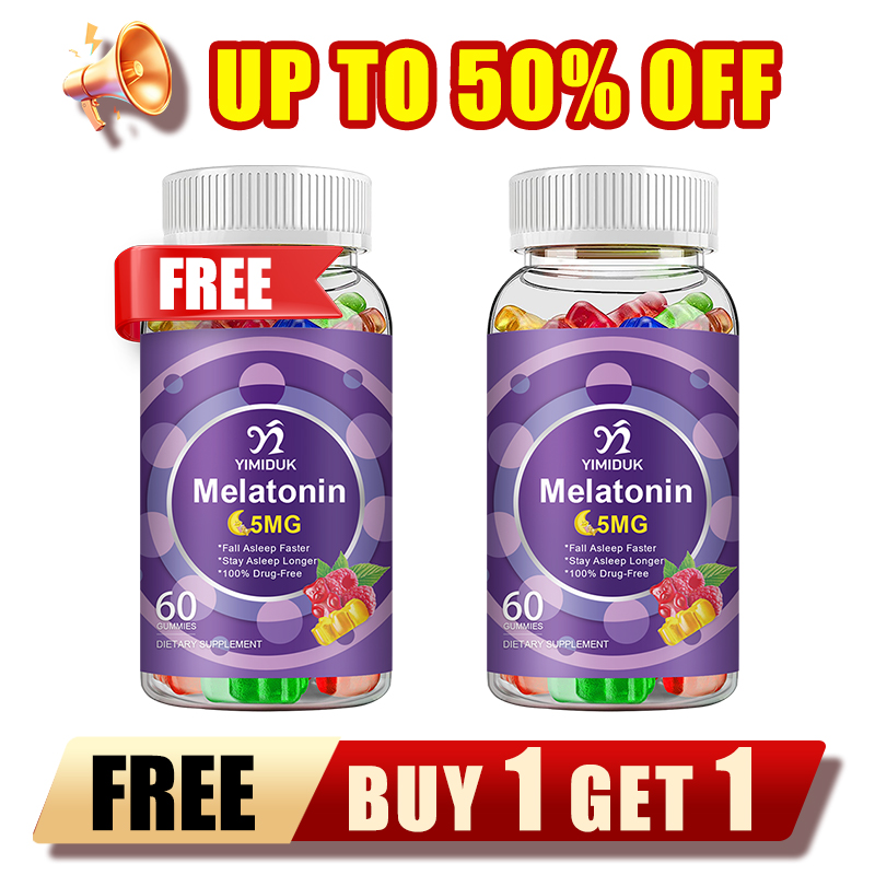 Melatonin Sleep Gummy - Melatonin Jelibonları 5Mg, Uykusuzluk Giderici ve