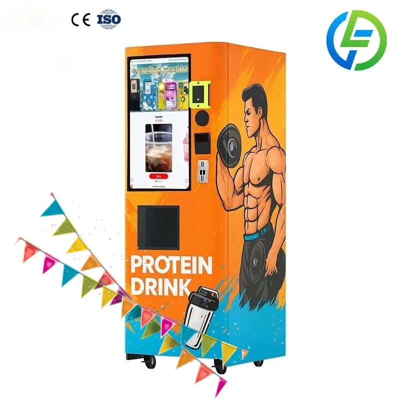 Fitness Nutrition Protein - Özelleştirilmiş Otomatik Protein Shake Otomatı Akıllı