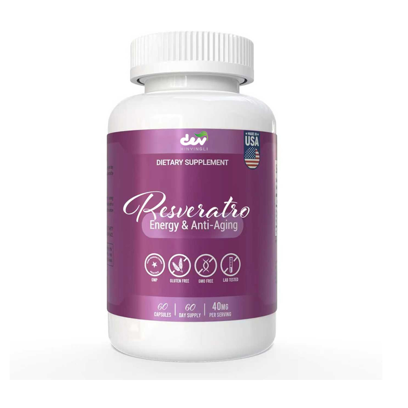 Resveratrol Capsule Anti Aging - Resveratrol takviyesi - enerjiyi destekler ve