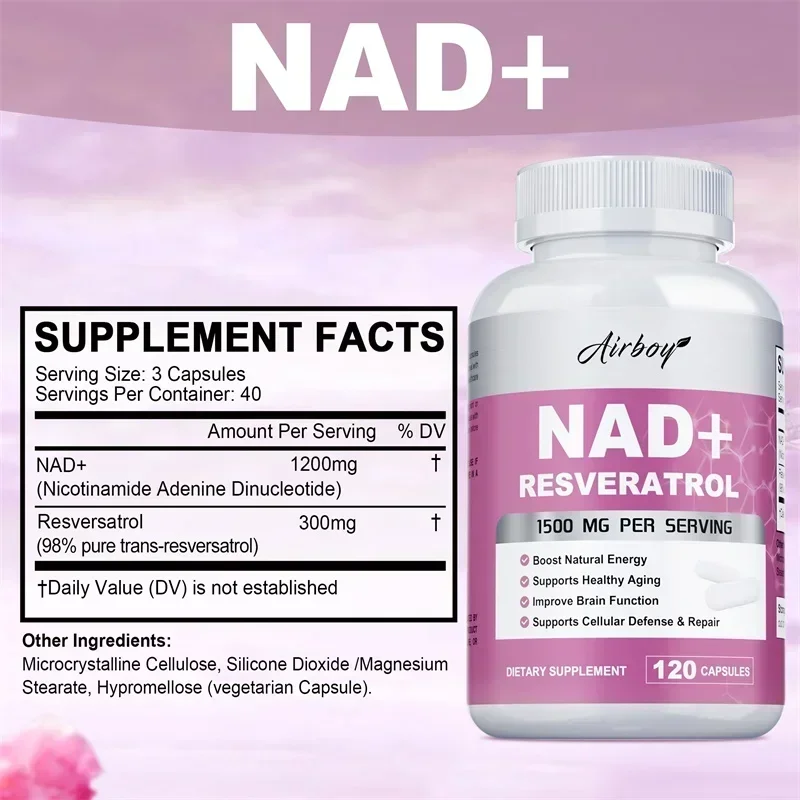 NAD + Resveratrol - Hücre Onar - Resveratrol Capsule Anti Aging incelemesi ve fiyatı