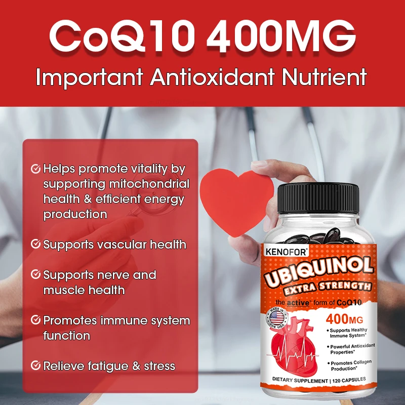 Ubiquinone CoQ10 400mg-kalp sa - Nac N Acetyl Cysteine incelemesi ve fiyatı