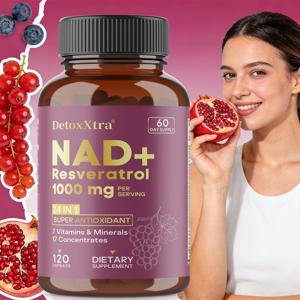 NAD+ Resveratrol Takviyeleri - - Resveratrol Capsule Anti Aging incelemesi ve fiyatı