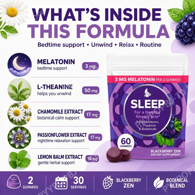 Melatonin Uyku Sakızları 3mg,  - Melatonin Sleep Gummy incelemesi ve fiyatı