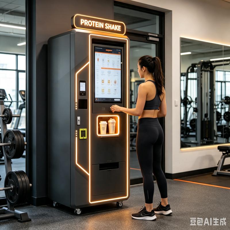 Otomatik Protein Shake Otomatı - Fitness Nutrition Protein incelemesi ve fiyatı