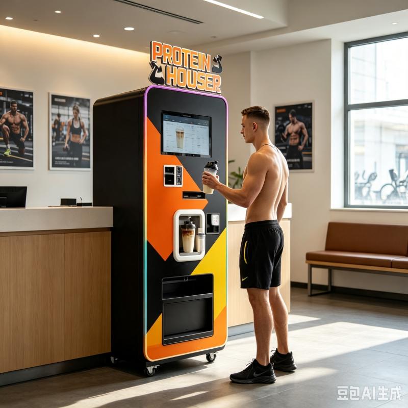 Otomatik Protein Shake Otomatı - Fitness Nutrition Protein incelemesi ve fiyatı