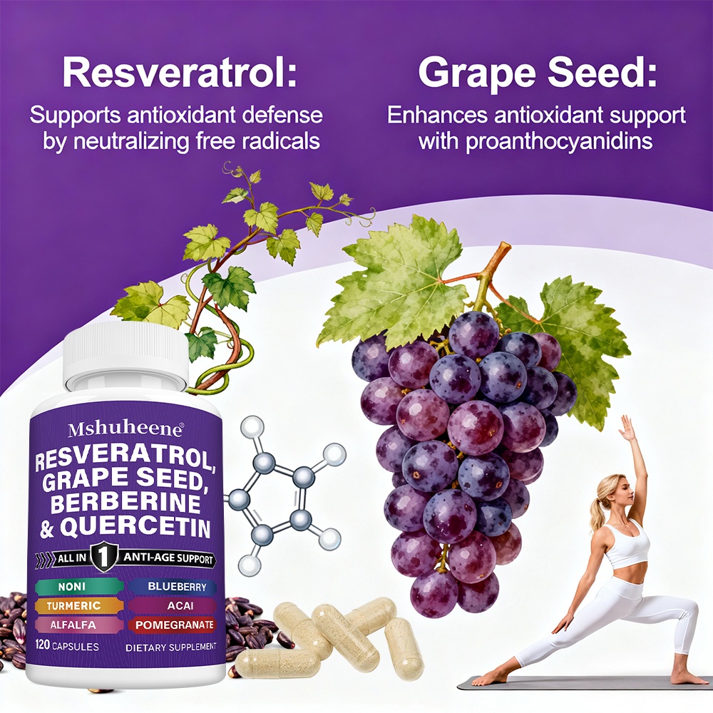 Resveratrol, Berberin, Kveseti - Resveratrol Capsule Anti Aging incelemesi ve fiyatı