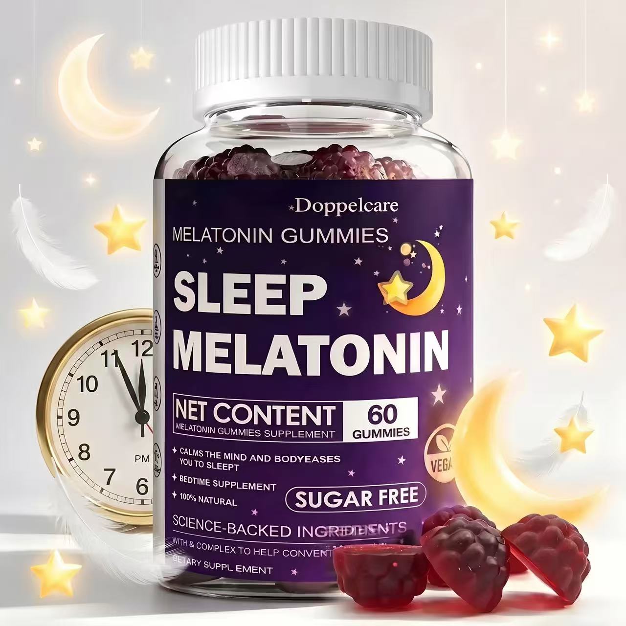 Şekersiz Vegan Uyku Melatonin  - Melatonin Sleep Gummy incelemesi ve fiyatı