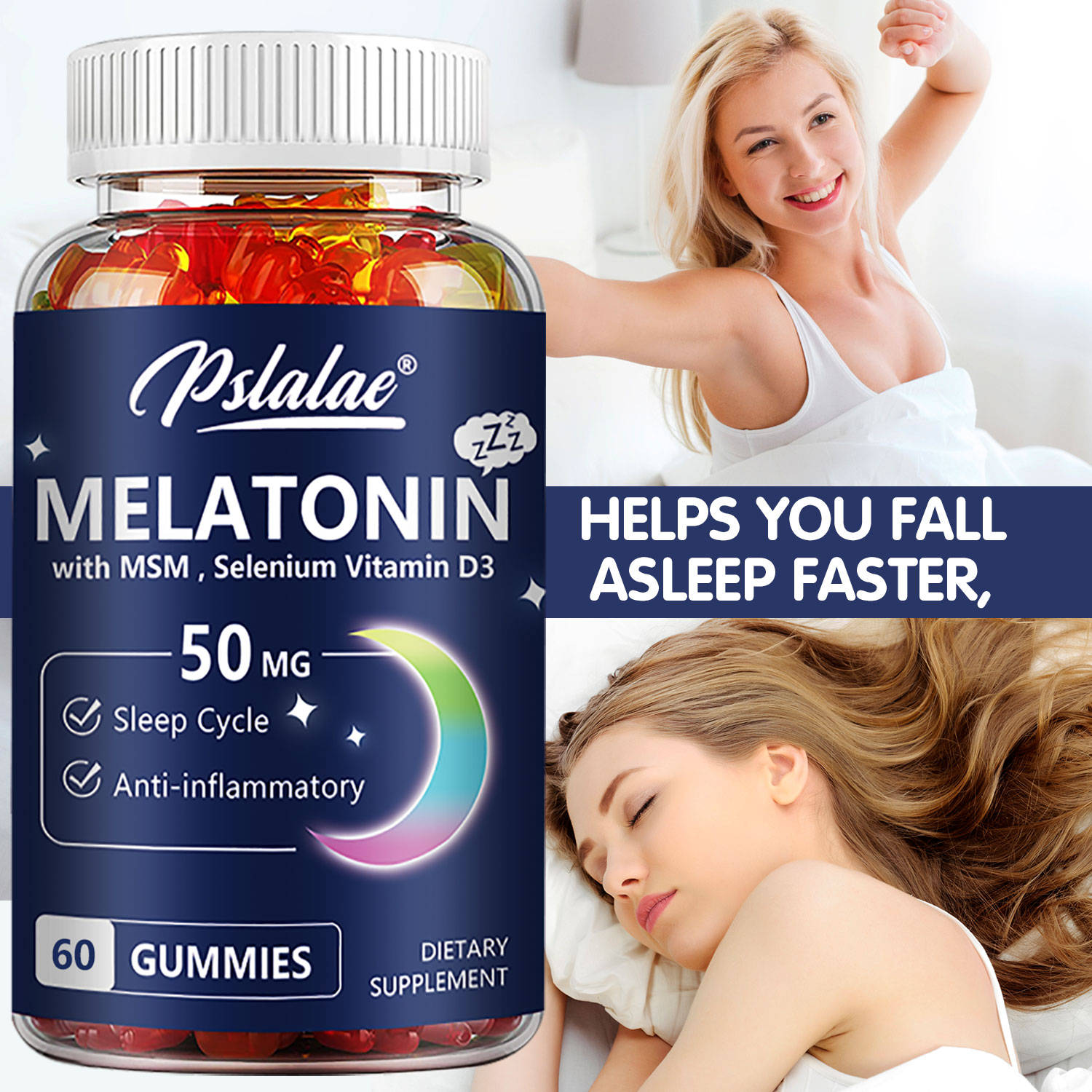Melatonin Gummies 50mg - Anksi - Melatonin Sleep Gummy incelemesi ve fiyatı