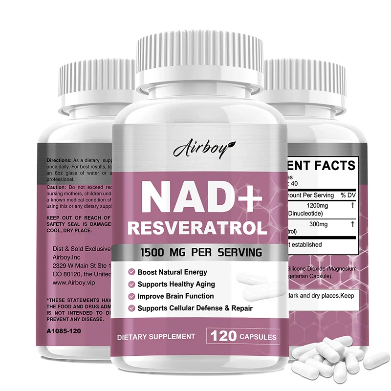 NAD+ Resveratrol Takviyeleri - - Resveratrol Capsule Anti Aging incelemesi ve fiyatı