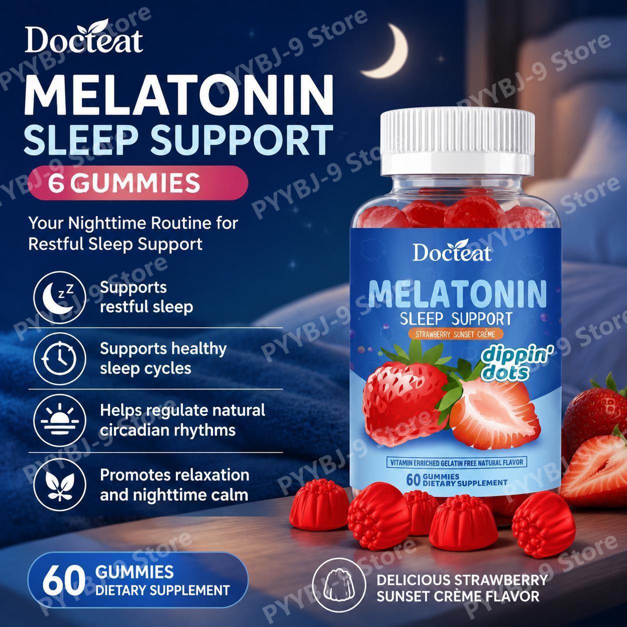 Docteat Melatonin Uyku Yardımc - Melatonin Sleep Gummy incelemesi ve fiyatı